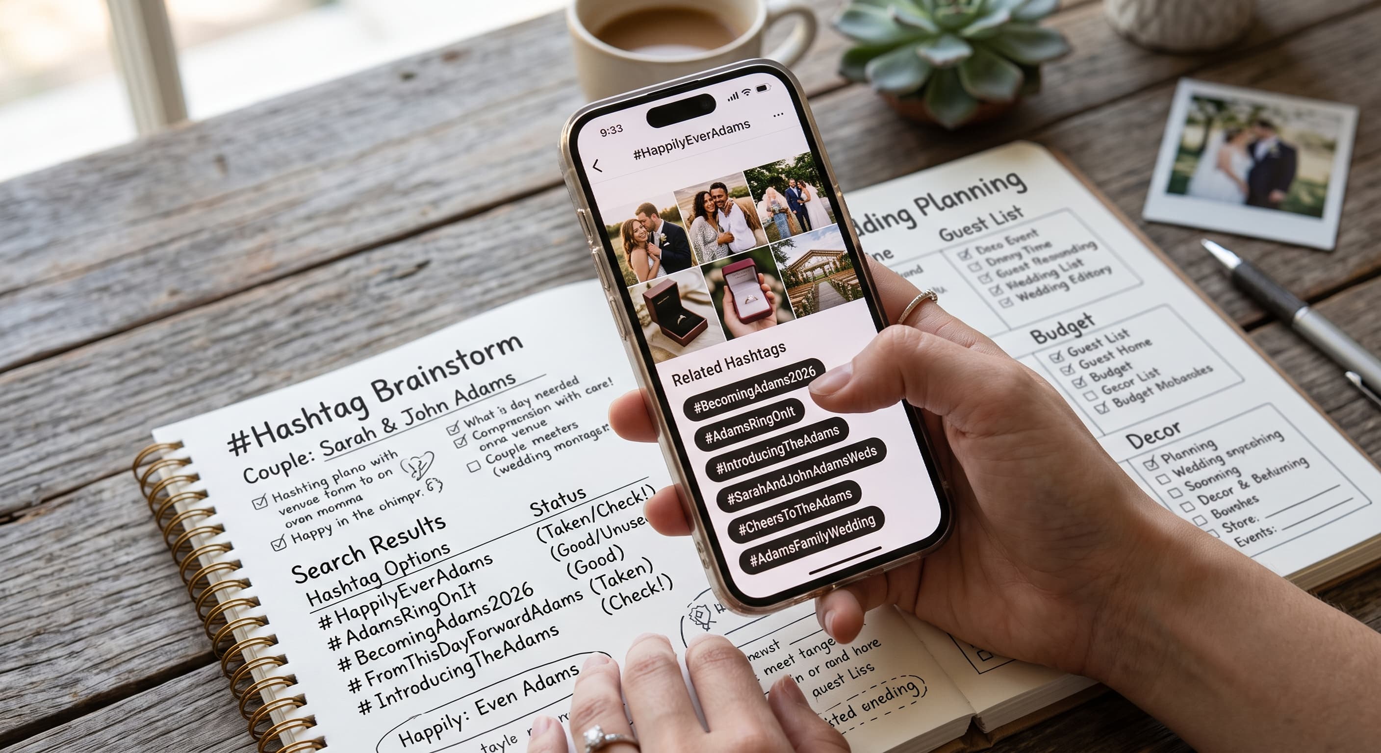 How to Check If Your Wedding Hashtag Is Taken (The 90-Second Method)