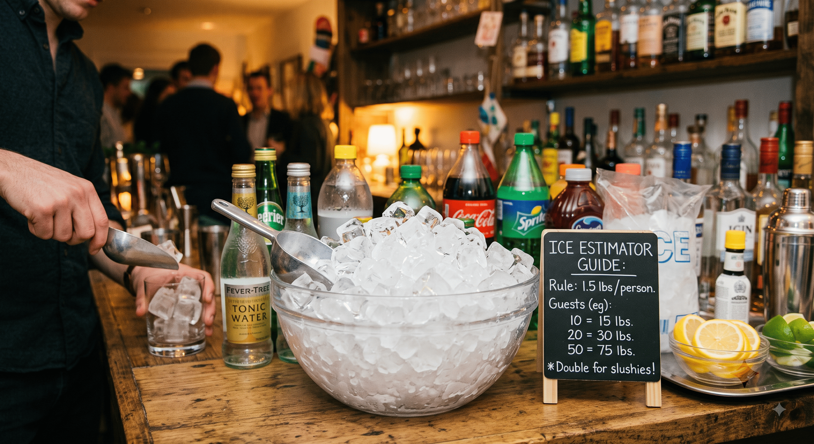 How Much Ice Do You Need for a Party?