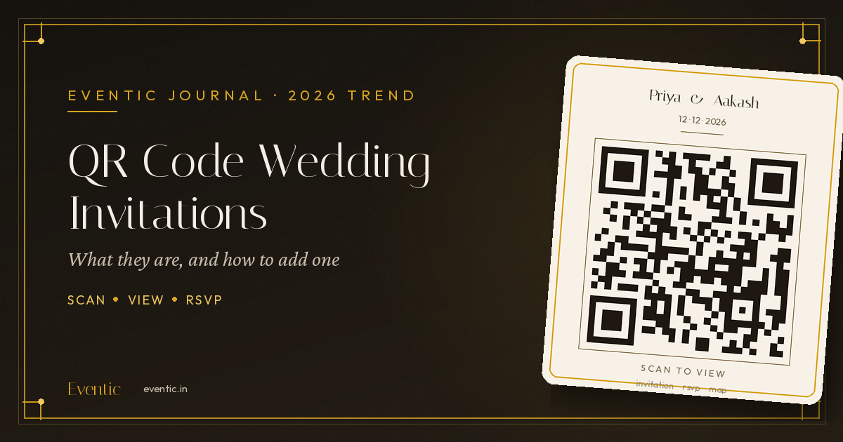 QR Code Wedding Invitations: What They Are & How to Add One