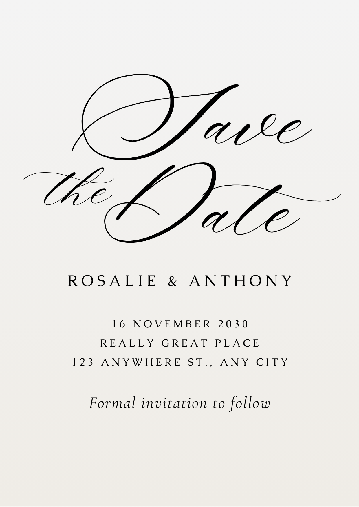 Formal Elegance